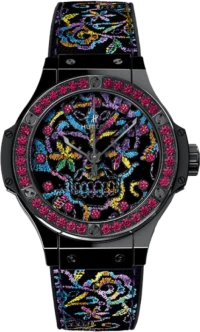 Часы Hublot Big Bang Broderie Sugar Skull Ceramic 343.CS.6599.NR.1213 Часы Hublot Big Bang Broderie Sugar Skull Ceramic 343.CS.6599.NR.1213