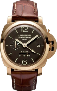Часы Panerai Officine Luminor 1950 8 Days GMT Oro Rosso PAM00289 Часы Panerai Officine Luminor 1950 8 Days GMT Oro Rosso PAM00289