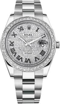 Часы Rolex DATEJUST DIAMONDS 41 MM Custom Часы Rolex DATEJUST DIAMONDS 41 MM Custom