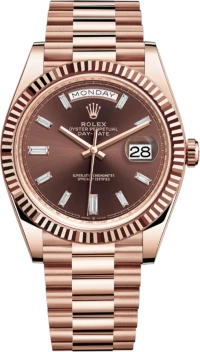 Часы Rolex Day-Date 40 mm Everose Gold 228235-0003 Часы Rolex Day-Date 40 mm Everose Gold 228235-0003