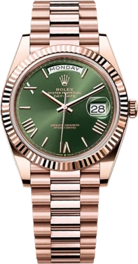 Часы Rolex DAY-DATE 40 MM EVEROSE GOLD 228235 Часы Rolex DAY-DATE 40 MM EVEROSE GOLD 228235