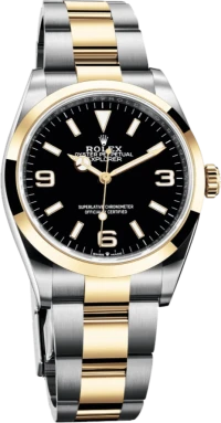 Часы Rolex Explorer 36 mm Steel and Yellow Gold 124273-0001 Часы Rolex Explorer 36 mm Steel and Yellow Gold 124273-0001
