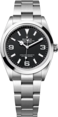 Часы Rolex Explorer 36mm Steel 124270-0001 Часы Rolex Explorer 36mm Steel 124270-0001