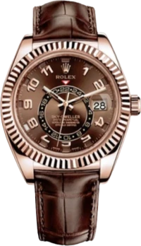 Часы Rolex Sky-Dweller 42mm Everose Gold 326135 Chocolate Часы Rolex Sky-Dweller 42mm Everose Gold 326135 Chocolate