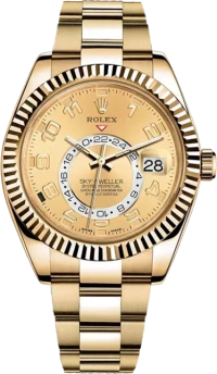 Часы Rolex Sky-Dweller 42mm Yellow Gold 326938 Champagne Часы Rolex Sky-Dweller 42mm Yellow Gold 326938 Champagne