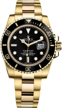 Часы Rolex Submariner Date 40mm Yellow Gold Ceramic 116618LN Часы Rolex Submariner Date 40mm Yellow Gold Ceramic 116618LN
