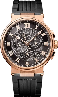 Breguet Marine Chronograph Rose Gold Dark Dial Breguet Marine Chronograph Rose Gold Dark Dial