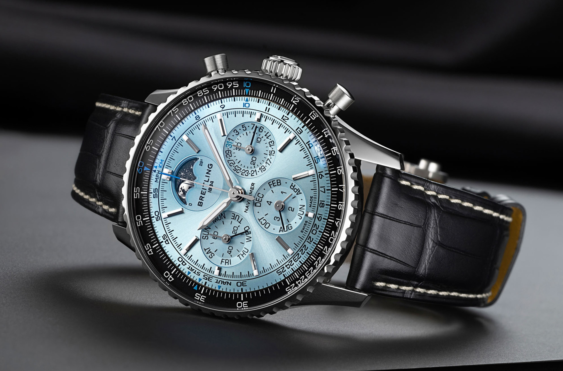 Превью статьи Breitling Navitimer B19 Chronograph 43 Perpetual Calendar