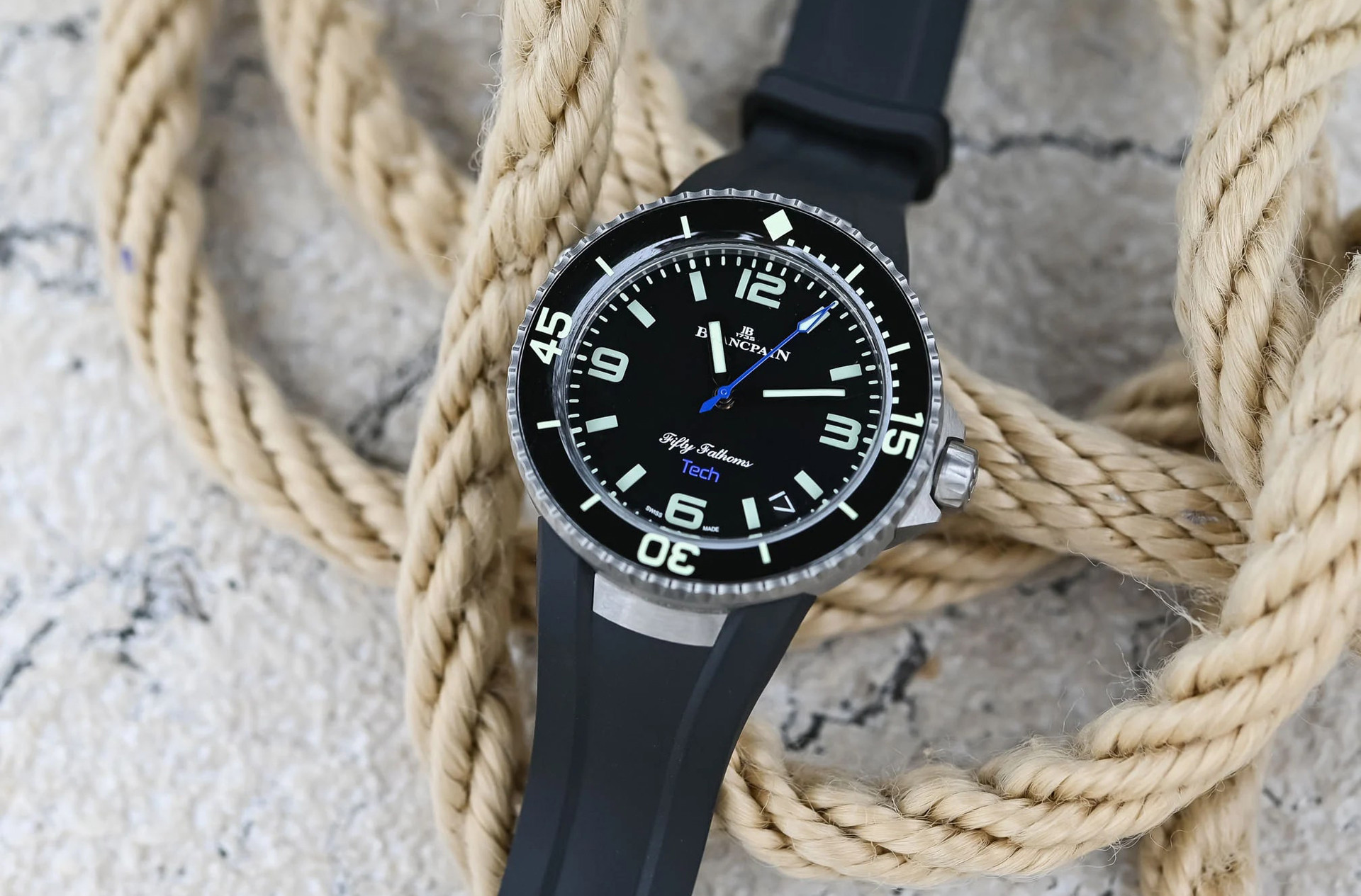 Превью статьи Blancpain Fifty Fathoms Tech Ocean Commitment IV