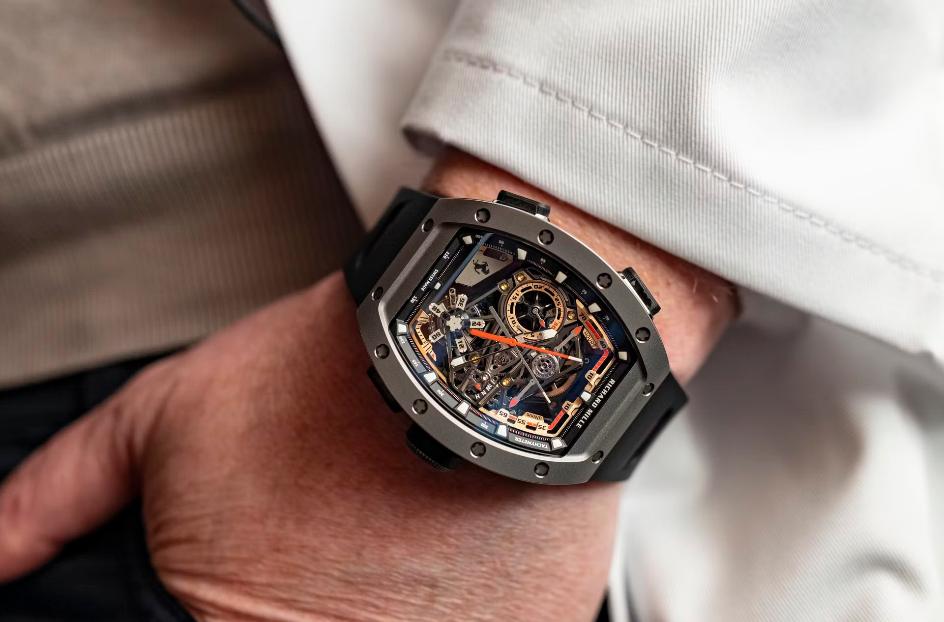 Превью статьи Richard Mille RM 43-01 Tourbillon Split-Seconds Chronograph Ferrari