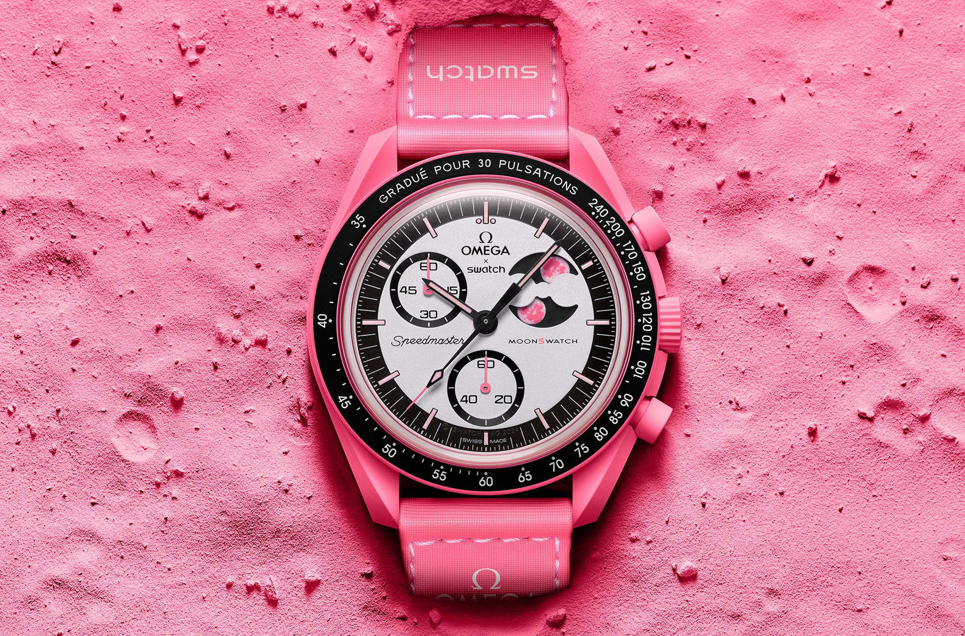 Превью статьи MoonSwatch Mission to The Pink Moonphase