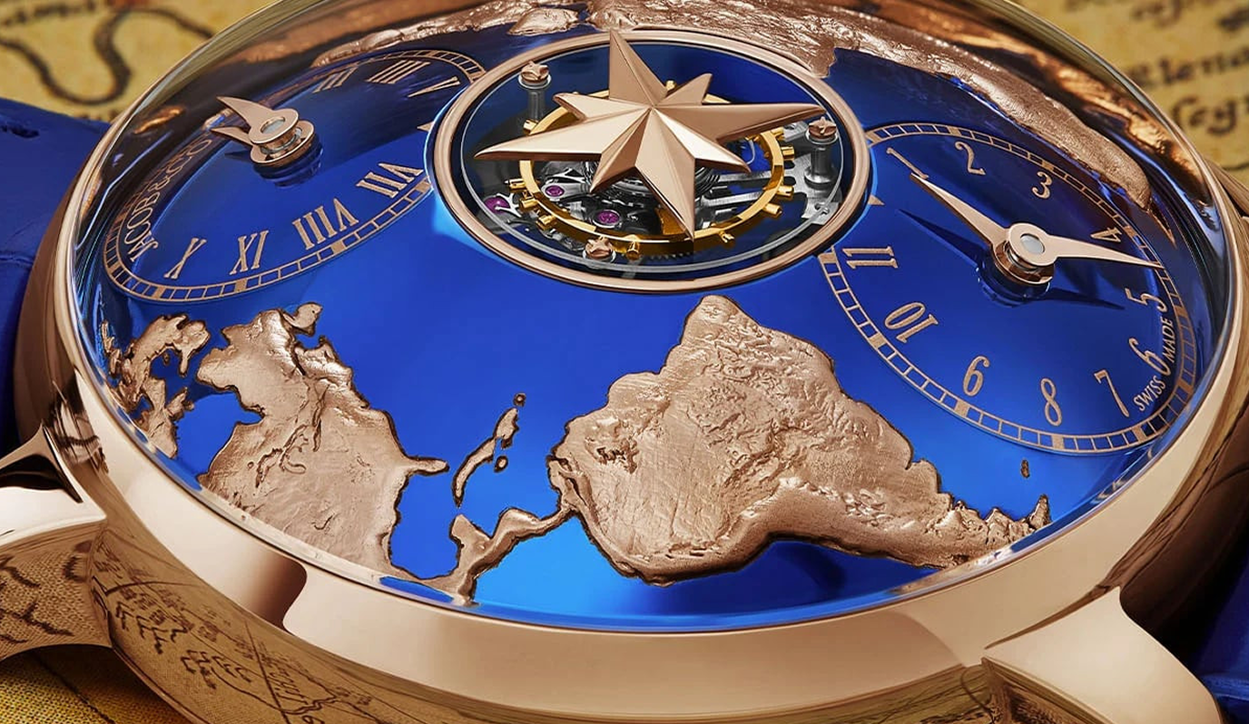 Jacob & Co. The World is Yours Dual Time Zone Tourbillon