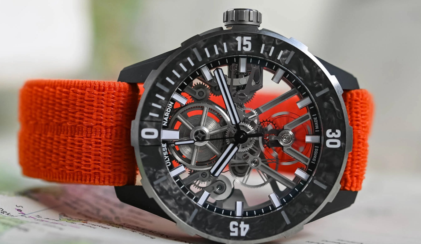 Превью статьи Ulysse Nardin представила рекордно лёгкие дайверские часы
