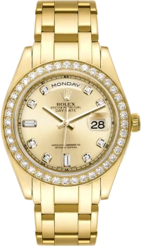 Rolex Day-Date Special Edition Yellow Gold Masterpiece Ladies Rolex Day-Date Special Edition Yellow Gold Masterpiece Ladies
