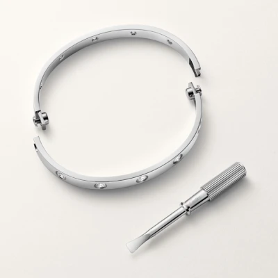 Cartier LOVEbracelet, classic model,10 diamonds Cartier LOVEbracelet, classic model,10 diamonds