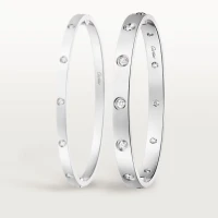 Cartier LOVEbracelet, classic model,10 diamonds Cartier LOVEbracelet, classic model,10 diamonds