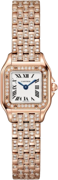 Cartier Panthère De Cartier Mini Rose Gold And Diamonds Cartier Panthère De Cartier Mini Rose Gold And Diamonds