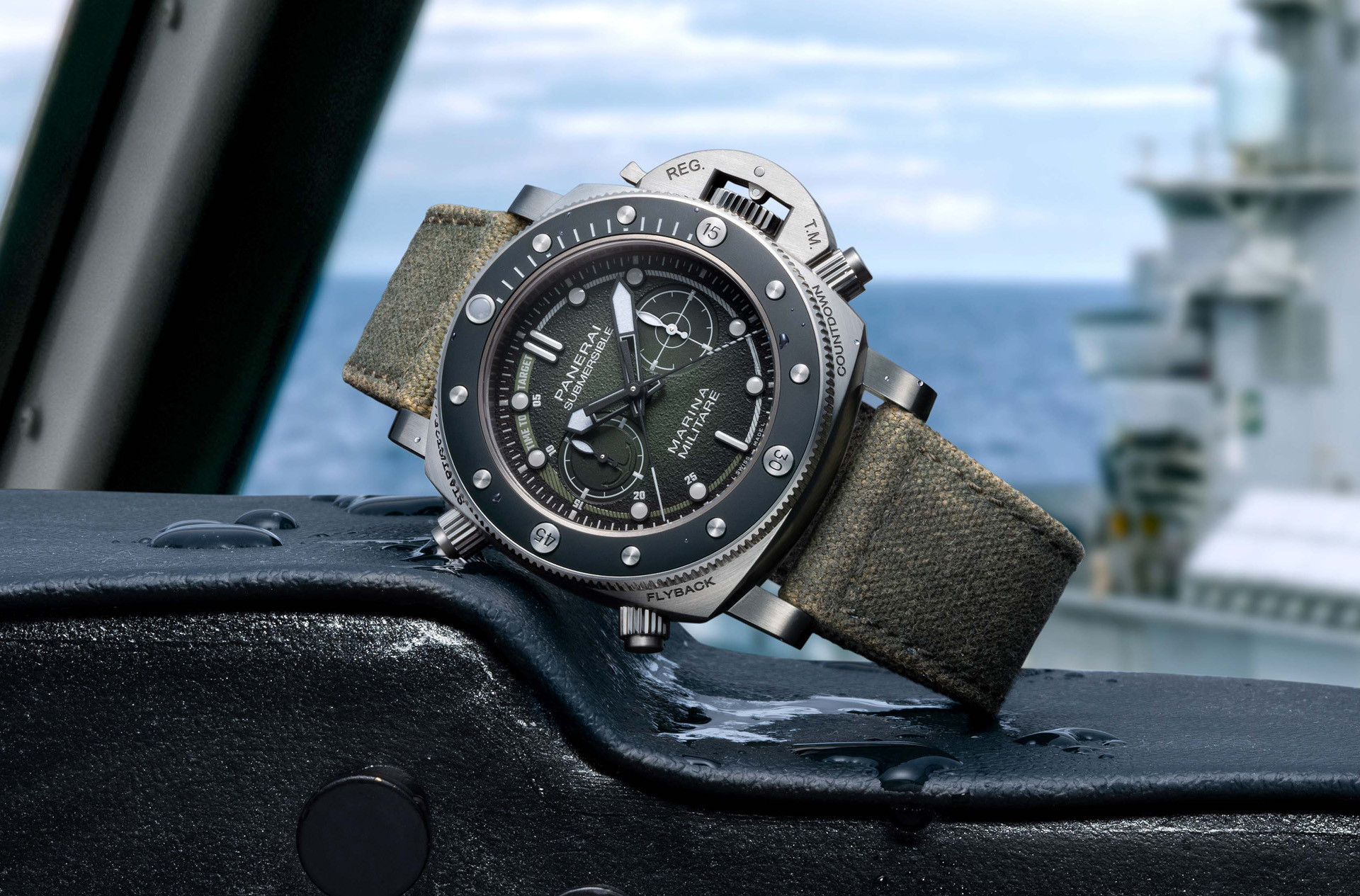Превью статьи Panerai Submersible Chrono Marina Militare Experience Edition PAM01699