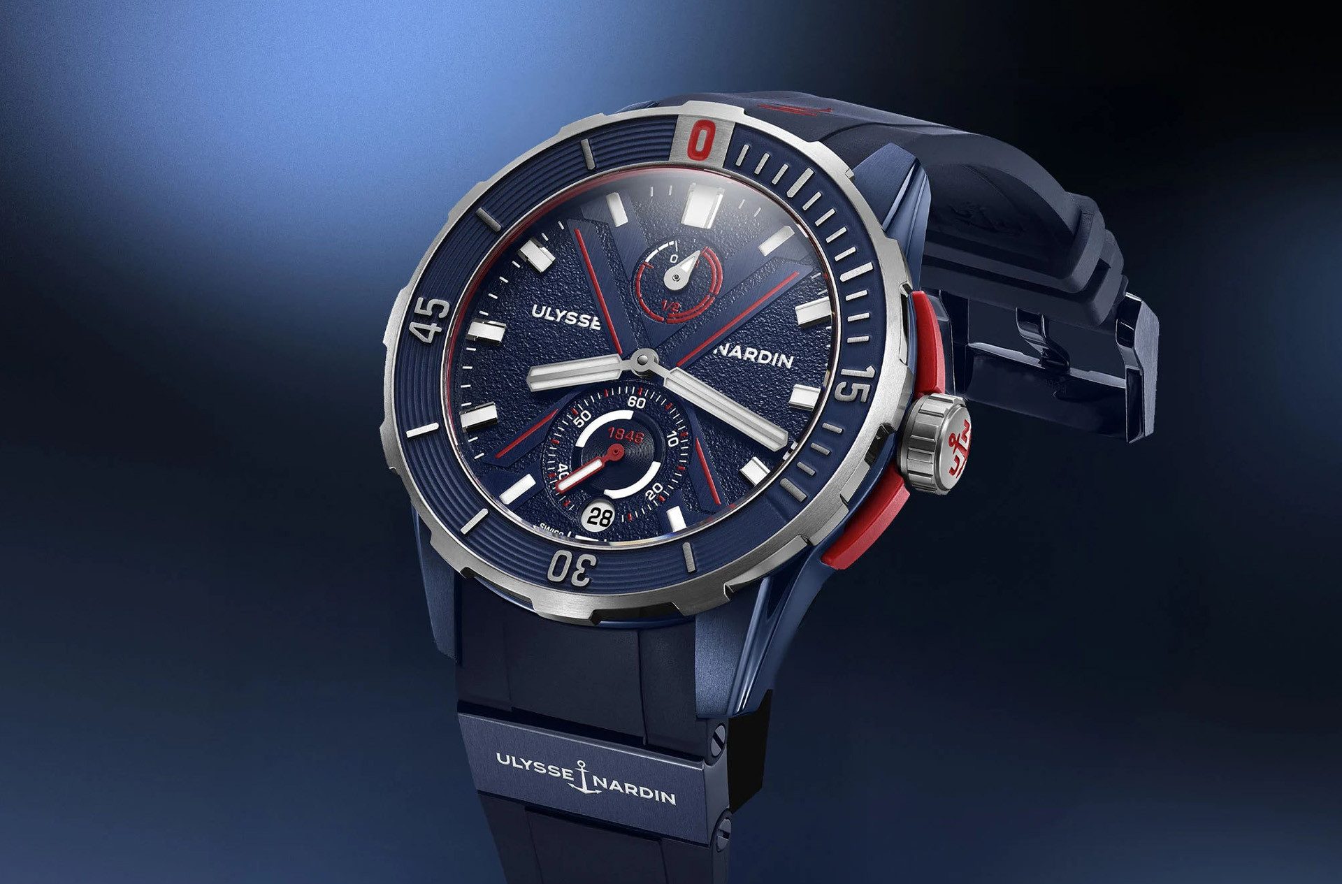 Превью статьи Ulysse Nardin представила новые часы Diver Hammerhead Shark