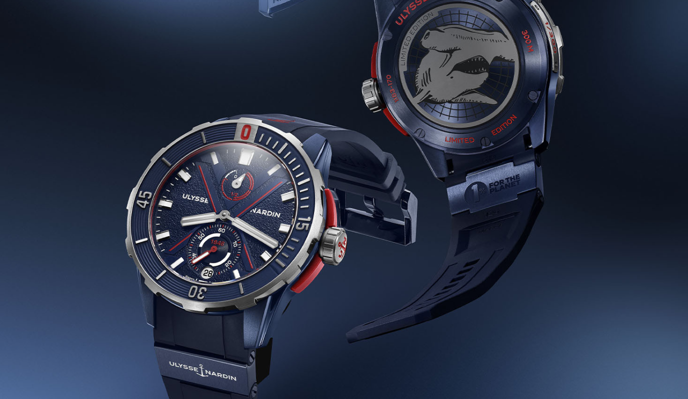 Ulysse Nardin представила новые часы Diver Hammerhead Shark