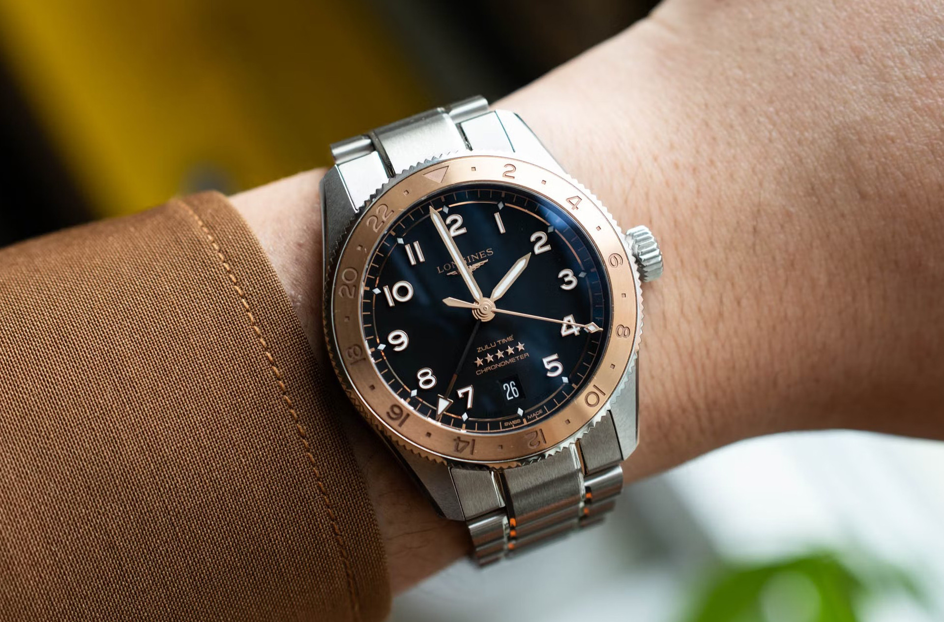 Превью статьи Longines Spirit Zulu Time 1925