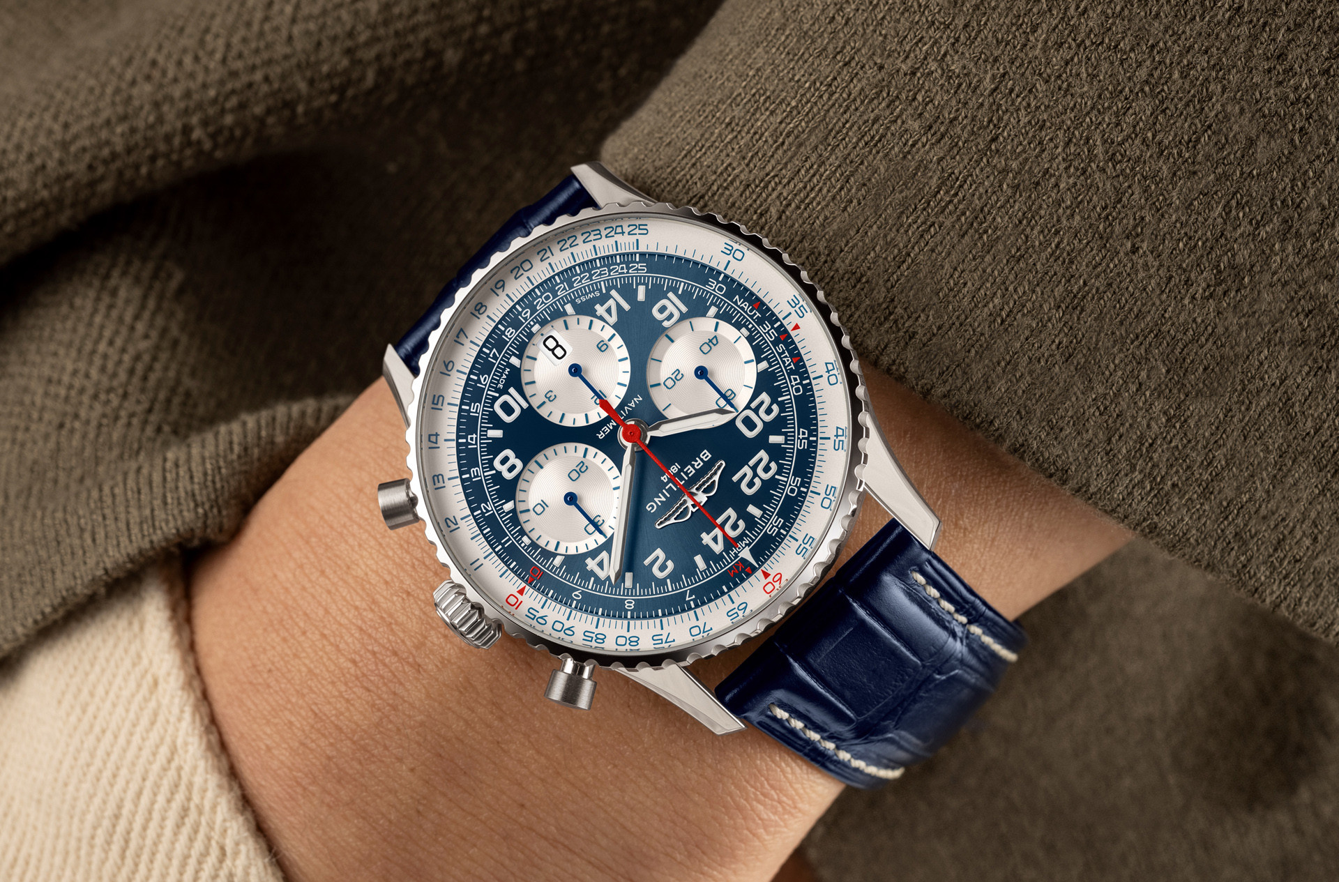 Превью статьи Breitling Navitimer B02 Chronograph 41 Cosmonaute Scott Carpenter Centenary