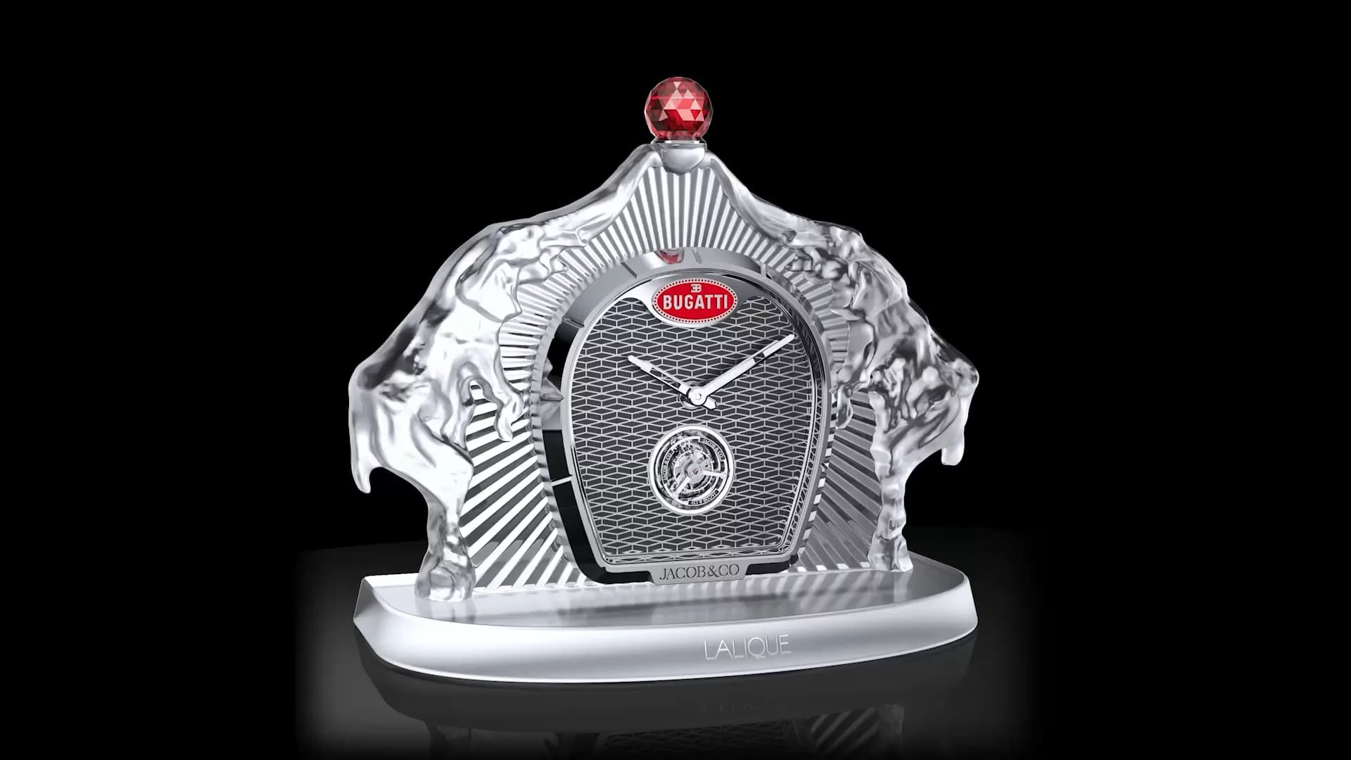 Jacob & Co Bugatti Calandre Table Clock