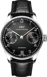 Часы IWC Portuguese Automatic Black Dial IW500109 Часы IWC Portuguese Automatic Black Dial IW500109