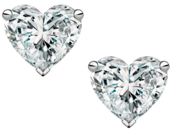 GIA Серьги 0,90/0,90 Ct. G/vs2 (heart Diamonds) GIA Серьги 0,90/0,90 Ct. G/vs2 (heart Diamonds)