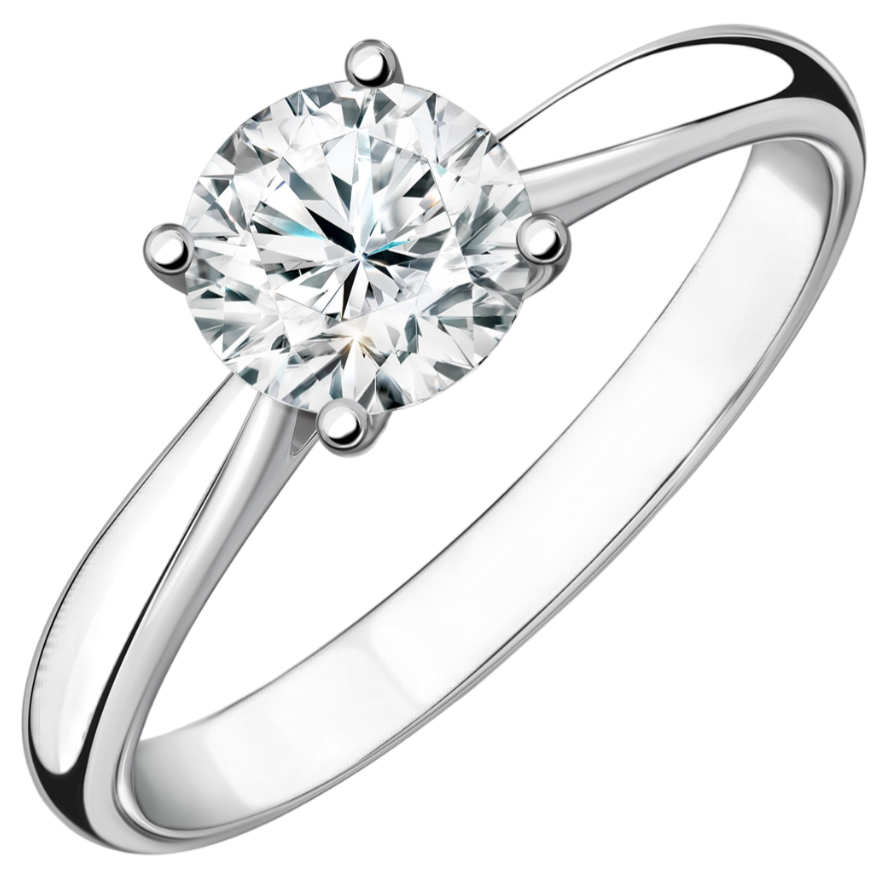 GIA Кольцо 0,99 Ct. H/vvs2 "lucky Number" (3 Excellent) GIA Кольцо 0,99 Ct. H/vvs2 "lucky Number" (3 Excellent)