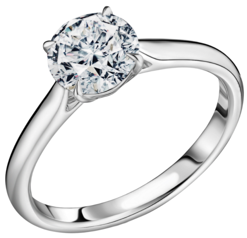 GIA Кольцо 1,00 Ct. G/vs1 (3 Excellent) "round Diamond" GIA Кольцо 1,00 Ct. G/vs1 (3 Excellent) "round Diamond"