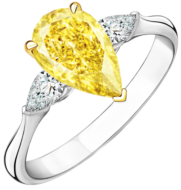 GIA Кольцо 5,03 Ct. U To V/vs1 (pear Diamond) GIA Кольцо 5,03 Ct. U To V/vs1 (pear Diamond)