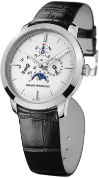 Girard-Perregaux 1966 Perpetual Calendar In White Gold Girard-Perregaux 1966 Perpetual Calendar In White Gold