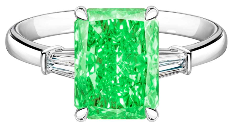 GIA Кольцо с бриллиантом 5,01 Ct. Fbgy/si1 GIA Кольцо с бриллиантом 5,01 Ct. Fbgy/si1