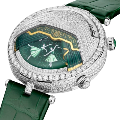 Van Cleef & Arpels Lady Arpels Ballerine Musicale Emeraude Van Cleef & Arpels Lady Arpels Ballerine Musicale Emeraude