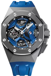 Audemars Piguet Royal Oak Concept Flying Tourbillon Gmt Blue Audemars Piguet Royal Oak Concept Flying Tourbillon Gmt Blue