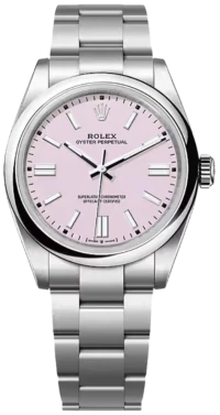 Rolex Oyster Perpetual 41 Mm Candy Pink Dial New Model Rolex Oyster Perpetual 41 Mm Candy Pink Dial New Model