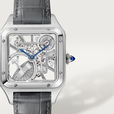 Cartier Santos-Dumont Skeleton Watch with micro-rotor Cartier Santos-Dumont Skeleton Watch with micro-rotor
