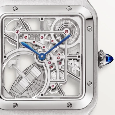 Cartier Santos-Dumont Skeleton Watch with micro-rotor Cartier Santos-Dumont Skeleton Watch with micro-rotor
