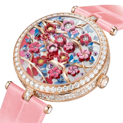 Van Cleef & Arpels Lady Arpels Heures Florales Cerisier Van Cleef & Arpels Lady Arpels Heures Florales Cerisier
