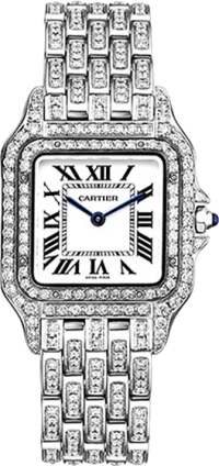 Cartier Small Panthere de Cartier Custom Diamonds Full Pave Cartier Small Panthere de Cartier Custom Diamonds Full Pave