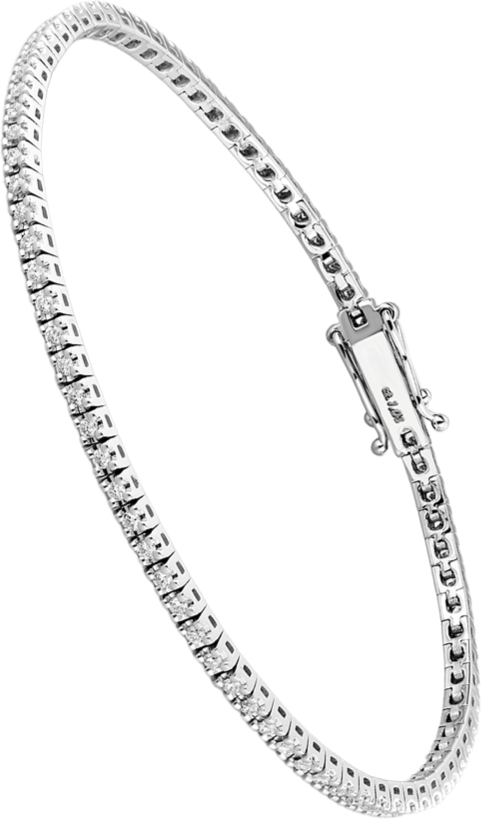 Браслет Tennis White Gold Diamonds 2,80 Браслет Tennis White Gold Diamonds 2,80