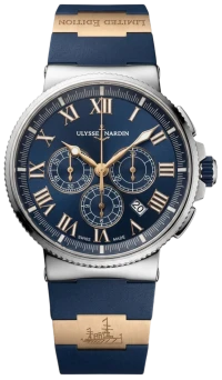 Часы Ulysse Nardin Marine Chronograph Manufacture Limited Edition 43 mm Часы Ulysse Nardin Marine Chronograph Manufacture Limited Edition 43 mm