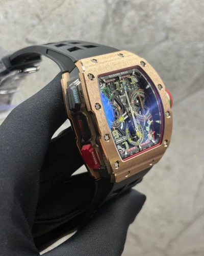 Richard Mille RM 65-01 Automatic Split-Seconds Chronograph Red Gold and Carbon TPT® Richard Mille RM 65-01 Automatic Split-Seconds Chronograph Red Gold and Carbon TPT®