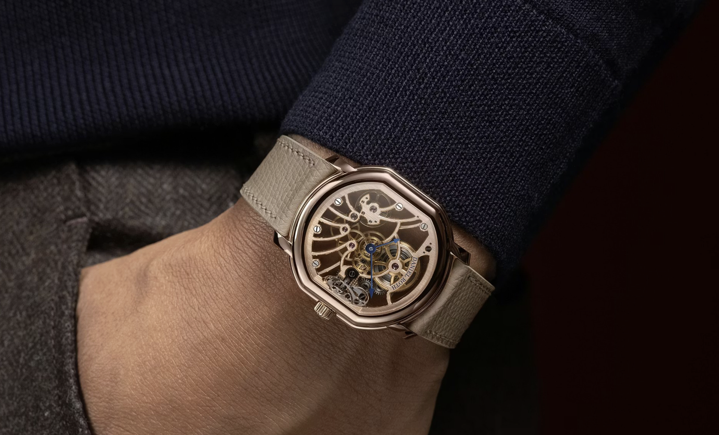 Daniel Roth Extra Plat Rose Gold Skeleton
