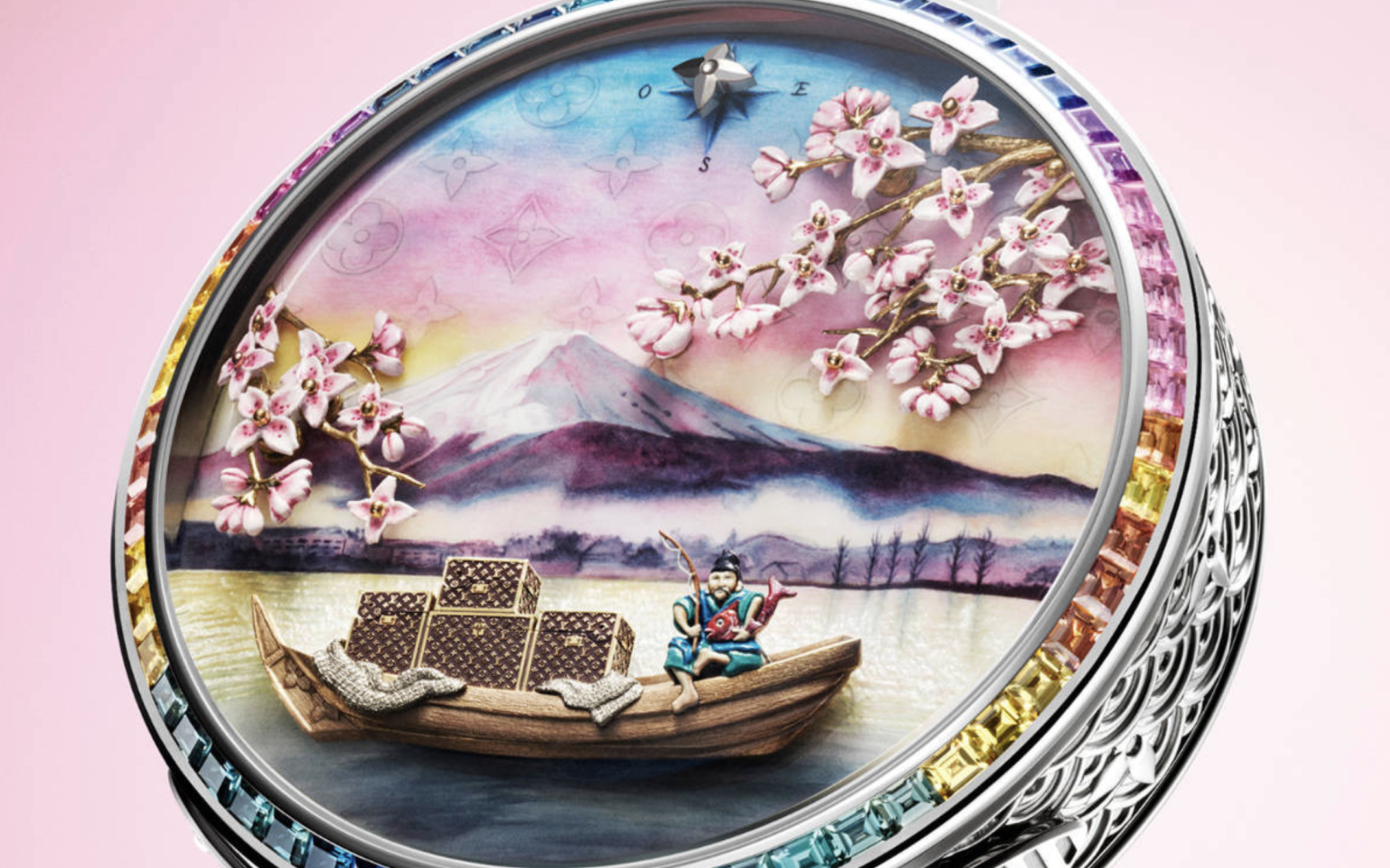 Louis Vuitton Escale au Mont Fuji Pocket Watch