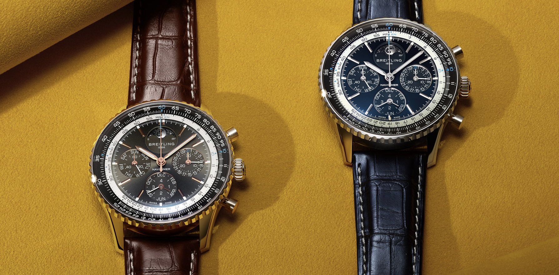 Превью статьи Breitling Navitimer Perpetual Calendar Chronograph