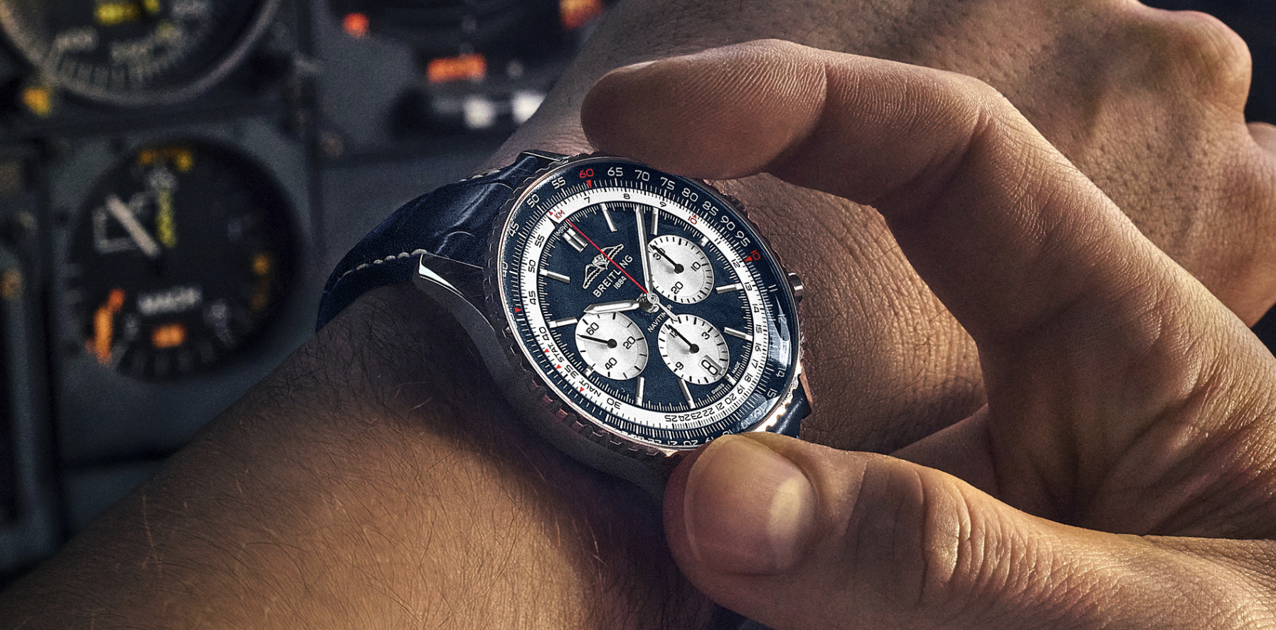 Превью статьи Breitling Navitimer B01 Chronograph 43 Tribute to Concorde