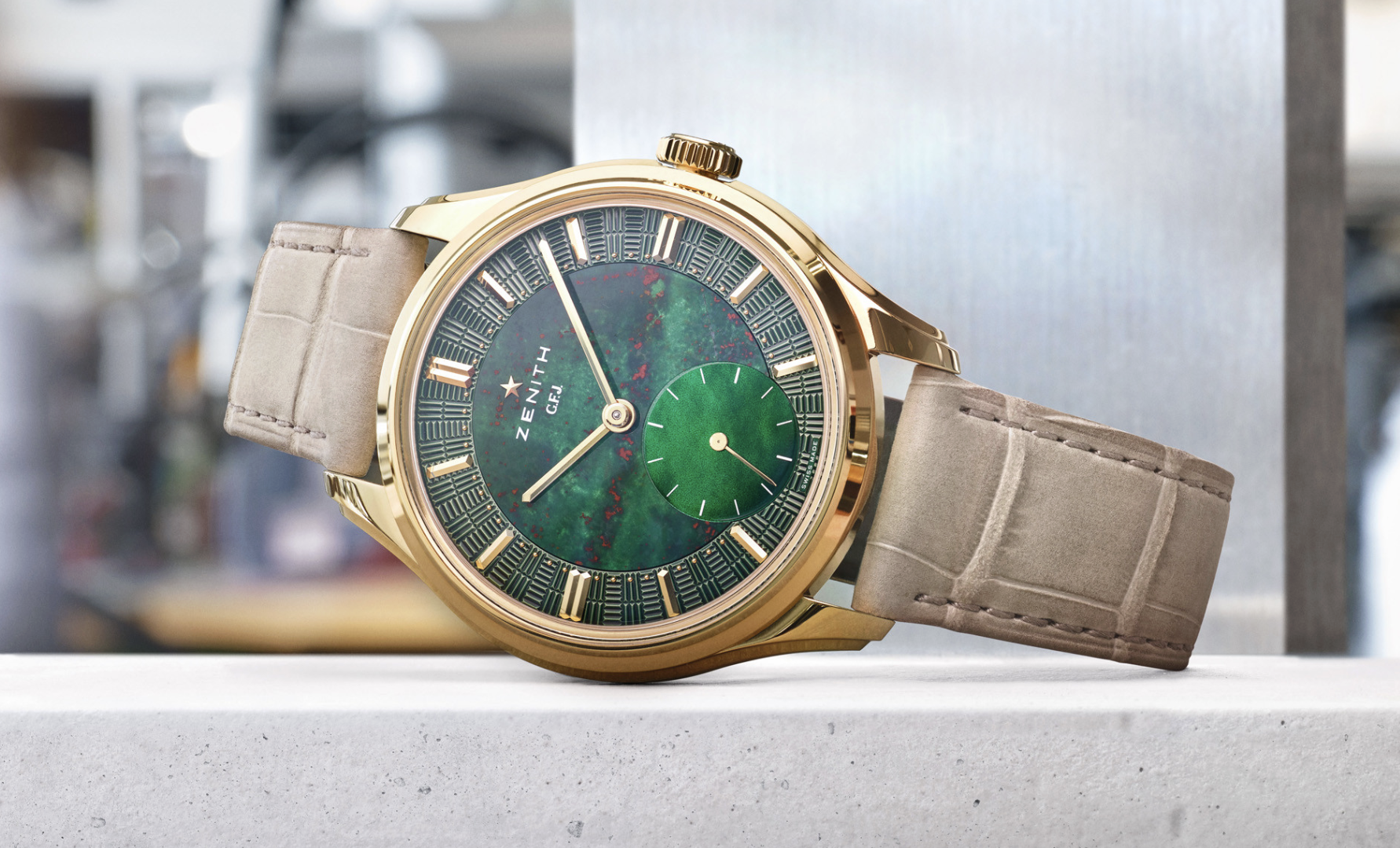 Превью статьи Zenith G.F.J. Bloodstone