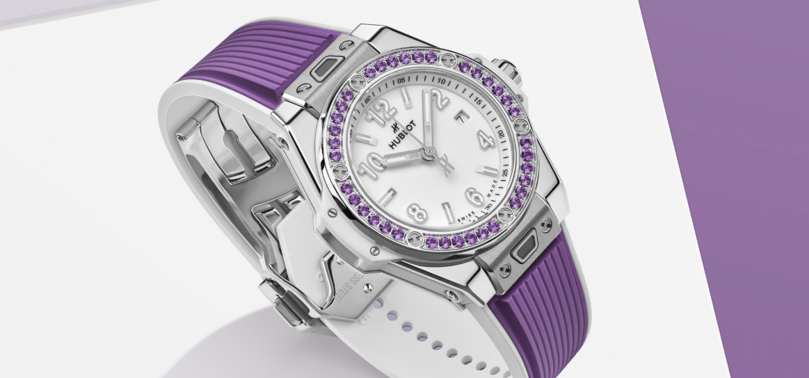 Hublot Big Bang Joyful Steel Purple